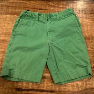 Crewcuts Boy Green Chino Cotton Shorts Size 6
